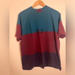 Retro Vintage ZOD Club color block t-shirt 1990’s size large, Men